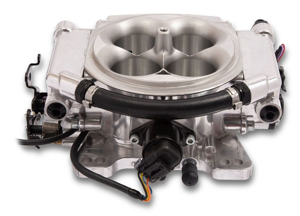 HOLLEY Sniper EFI XFLow 4BBL Self Tuning System, Polished HO550-544 Autofit