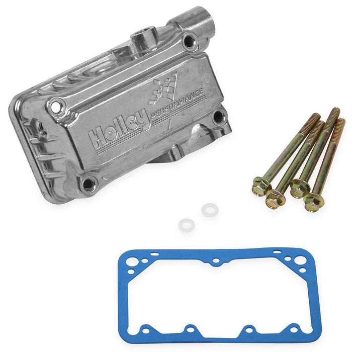 HOLLEY Suit 0-1850 & 0-80457 With Non Adjustable Needle & Seat Holley Shiny Side Hung Fuel Bowl Kit - Primary HO134-281S Autofit