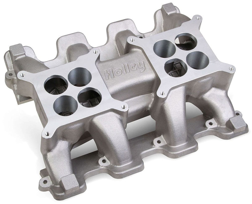 HOLLEY Suit Dual 4150/4160 4BBL Carburettors LS3/L92 Dual Plane Mid Rise Intake Manifold HO300-133 Autofit