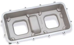 HOLLEY Suit Dual 4150 & 4500 Carburettor Mounting Hi-Ram Intake Plenum Top Only - Natural Finish HO300-207 Autofit