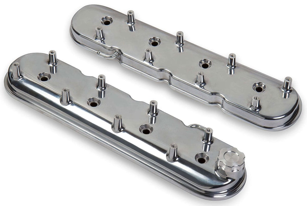 HOLLEY Suit GM LS Series Polished Aluminium Valve Covers HO241-90 Autofit