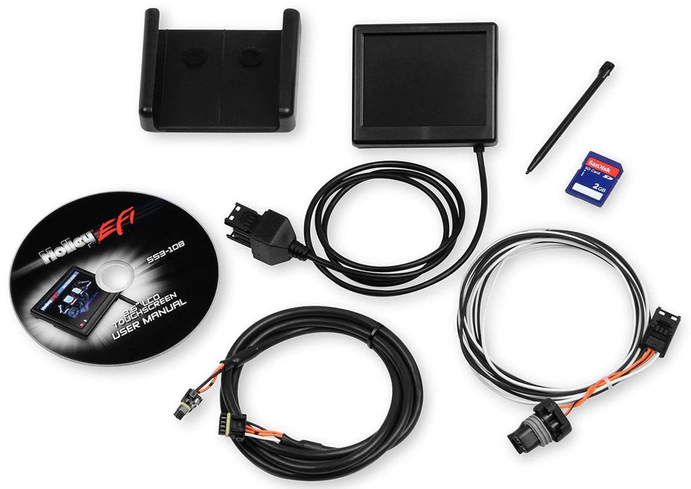 HOLLEY Suit Holley EFI 3.5" LCD Touch Screen HO553-108 Autofit
