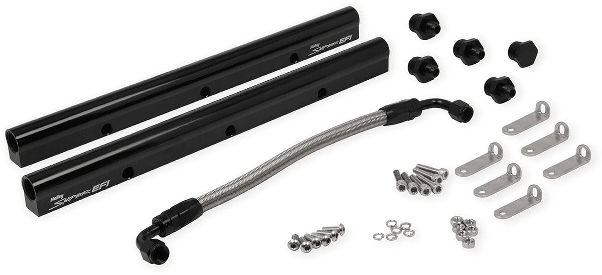 HOLLEY Suit LS3/L92 With Fuel Rail Kit, Use With 102mm Throttle Body Fabricated Sniper EFI Intake Manifold HO822042 Autofit