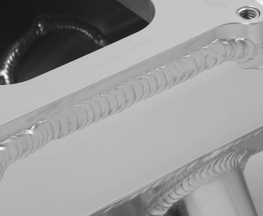 HOLLEY Suit LS3/L92 With Fuel Rail Kit, Use With Single 4BBL Throttle Body Fabricated Sniper EFI Intake Manifold - Silver HO822051 Autofit