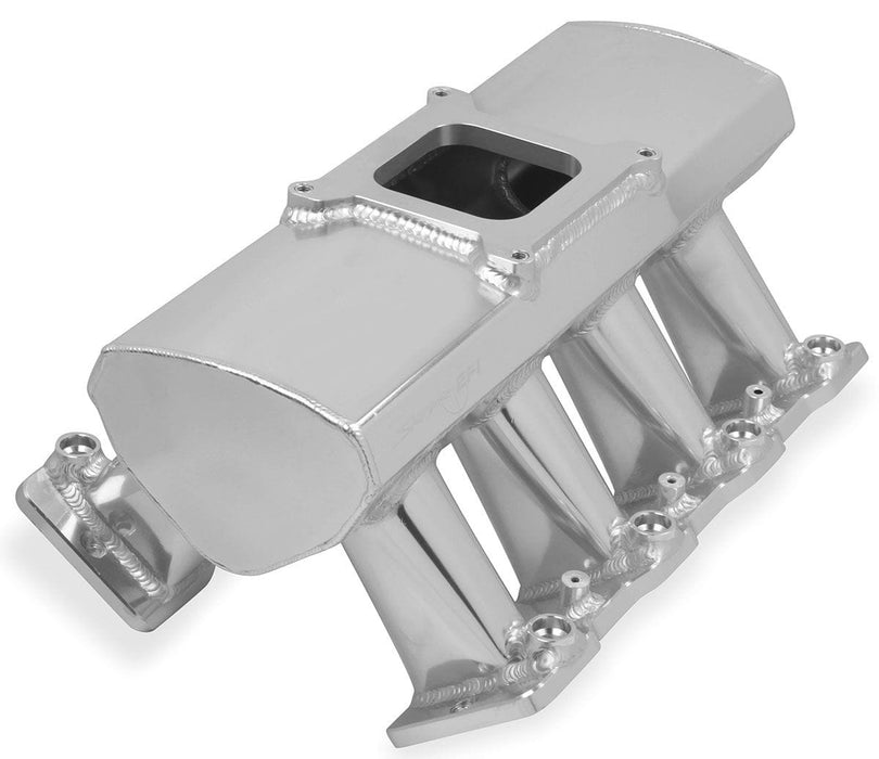 HOLLEY Suit LS3/L92 With Fuel Rail Kit, Use With Single 4BBL Throttle Body Fabricated Sniper EFI Intake Manifold - Silver HO822051 Autofit