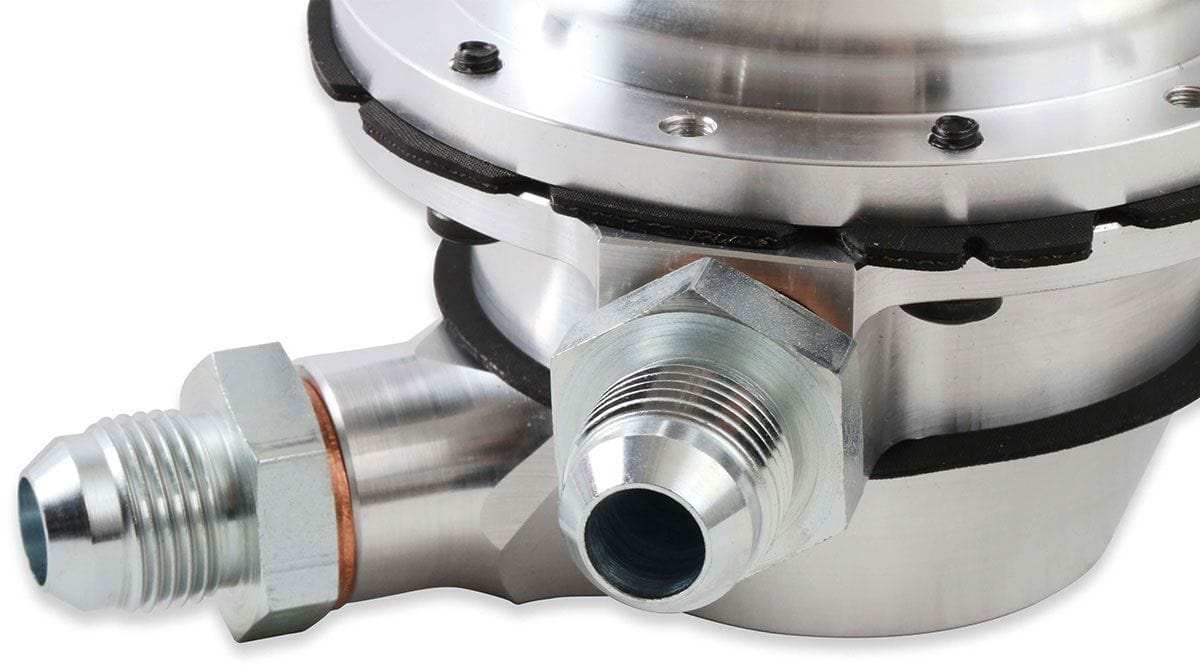 Holley Suit SB Chev, 3 Valve 170 GPH Billet HP Series Mechanical Fuel Pump HO12-327-25 Autofit