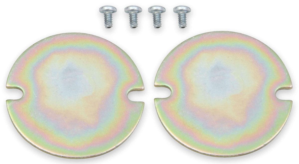 HOLLEY Suit SB Chev Finned Aluminium M/T Valve Covers - Polished HO241-82 Autofit