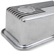 HOLLEY Suit SB Chev Finned Aluminium M/T Valve Covers - Polished HO241-82 Autofit