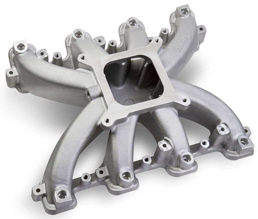 HOLLEY Suit Single 4150 EFI 4BBL 1000cfm Throttle Body LS3/L92 Single Plane Mid Rise Intake Manifold HO300-136 Autofit