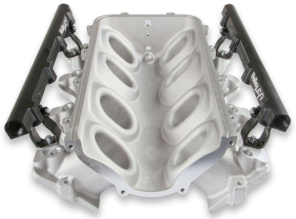 HOLLEY Suit Single GM 105mm Throttle Body LS1/LS2/LS6 Ultra Lo-Ram EFI Intake Manifold HO300-621 Autofit