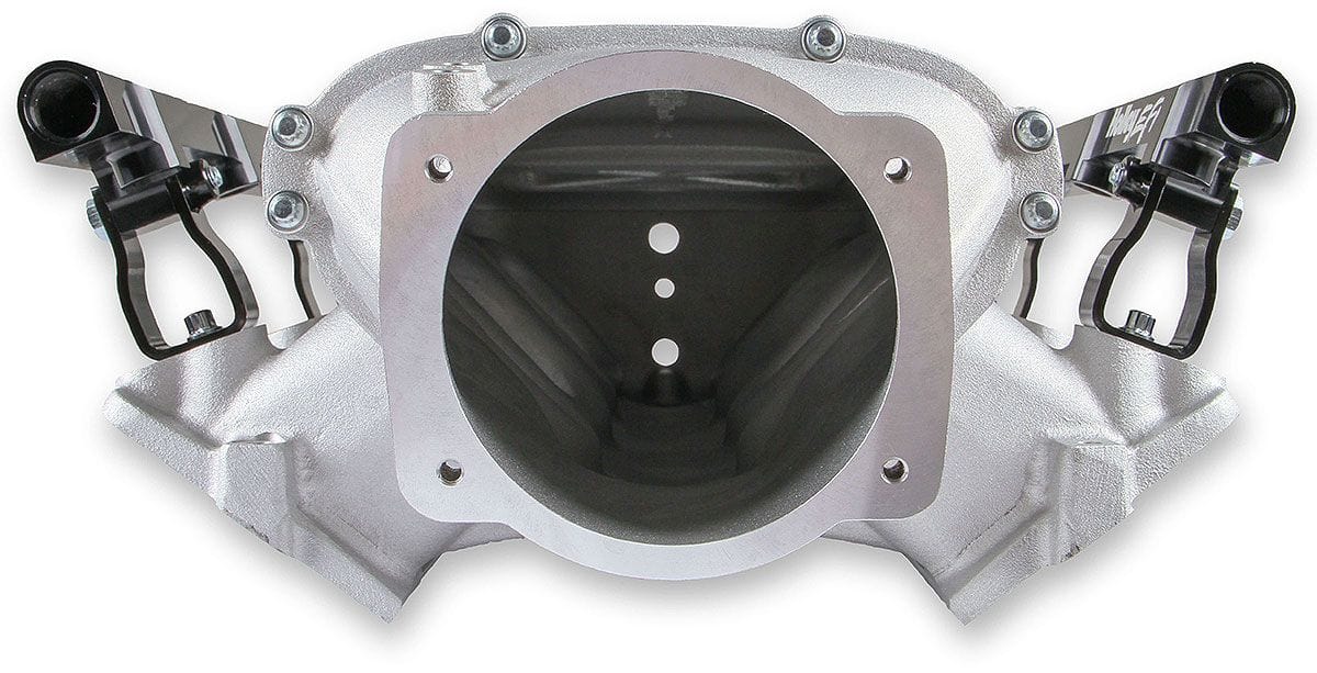 HOLLEY Suit Single GM 105mm Throttle Body LS1/LS2/LS6 Ultra Lo-Ram EFI Intake Manifold HO300-621 Autofit