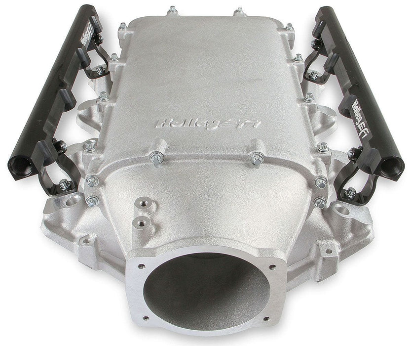 HOLLEY Suit Single GM 105mm Throttle Body LS1/LS2/LS6 Ultra Lo-Ram EFI Intake Manifold HO300-621 Autofit
