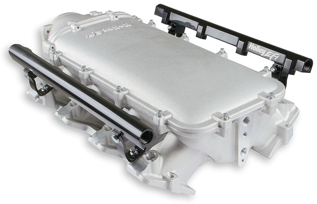 HOLLEY Suit Single GM 105mm Throttle Body LS1/LS2/LS6 Ultra Lo-Ram EFI Intake Manifold HO300-621 Autofit