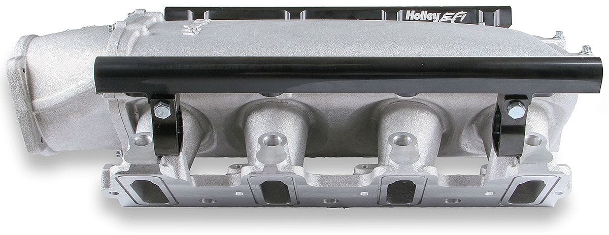 HOLLEY Suit Single GM 105mm Throttle Body LS1/LS2/LS6 Ultra Lo-Ram EFI Intake Manifold HO300-621 Autofit