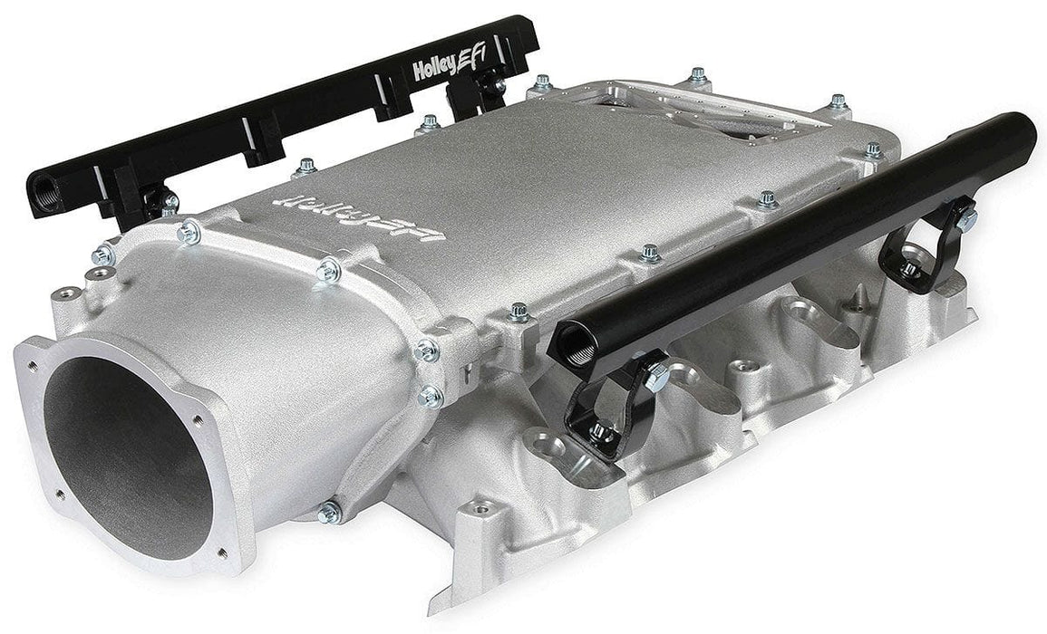 HOLLEY Suit Single GM 105mm Throttle Body LS1/LS2/LS6 Ultra Lo-Ram EFI Intake Manifold HO300-621 Autofit
