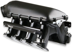 HOLLEY Suit Single GM LS 92mm Throttle Bod LS1/LS2/LS6 Hi-Ram Intake Manifold - Black HO300-122BK Autofit