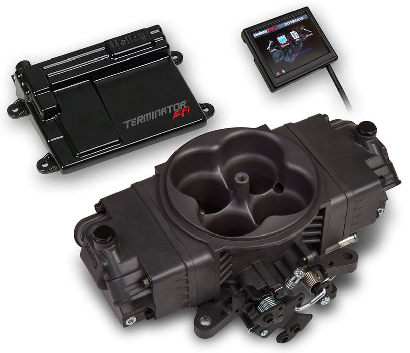 Holley Terminator Stealth EFI KIT - Hard Core Gray Autofit
