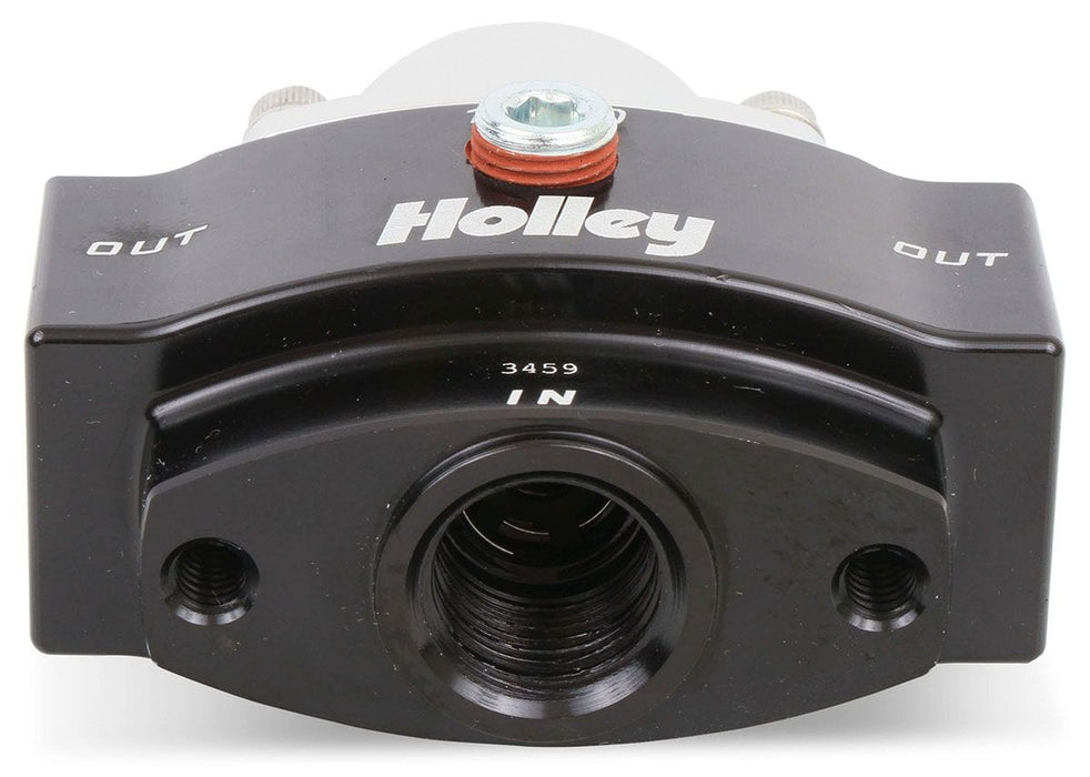 HOLLEY Two Port Adjustable from 4.5 to 9 psi HP Billet Carbureted Fuel Pressure Regulator HO12-843 Autofit