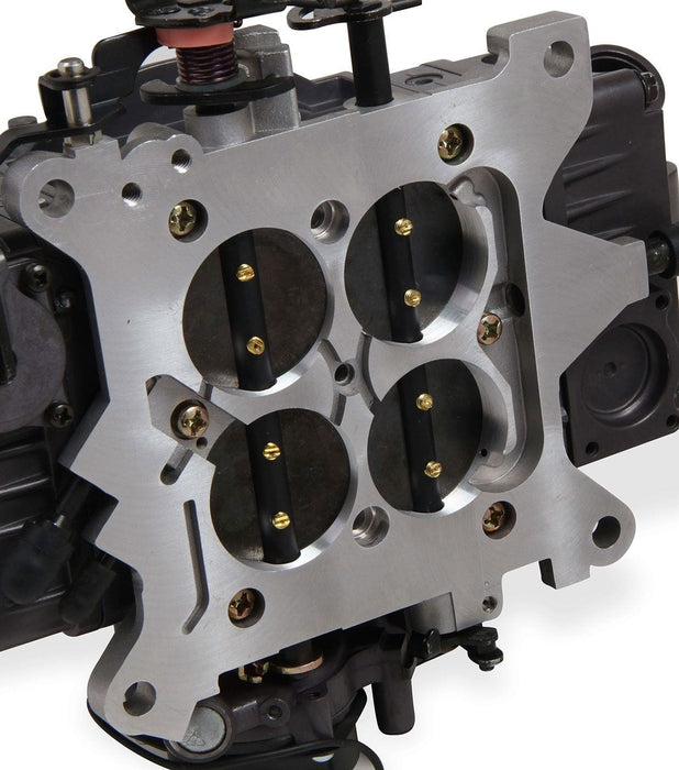 HOLLEY Vacuum Secondaires, Electric Choke 770 CFM Marine Avenger Four Barrel Carburettor - Hard Core Grey HO0-82770 Autofit