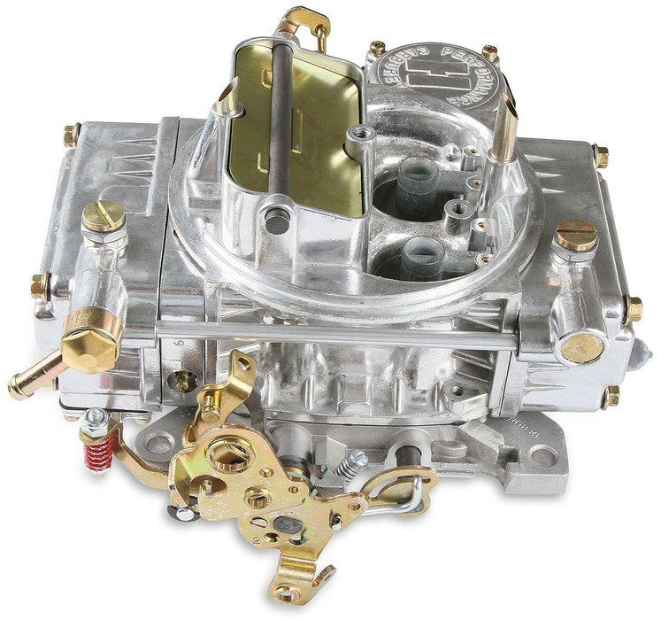 HOLLEY Vacuum Secondaries, Electric Choke, Ford A/T Kickdown 750 CFM 4-Barrel Aluminium Street Carburettor with Square Bowls HO0-80459SA Autofit