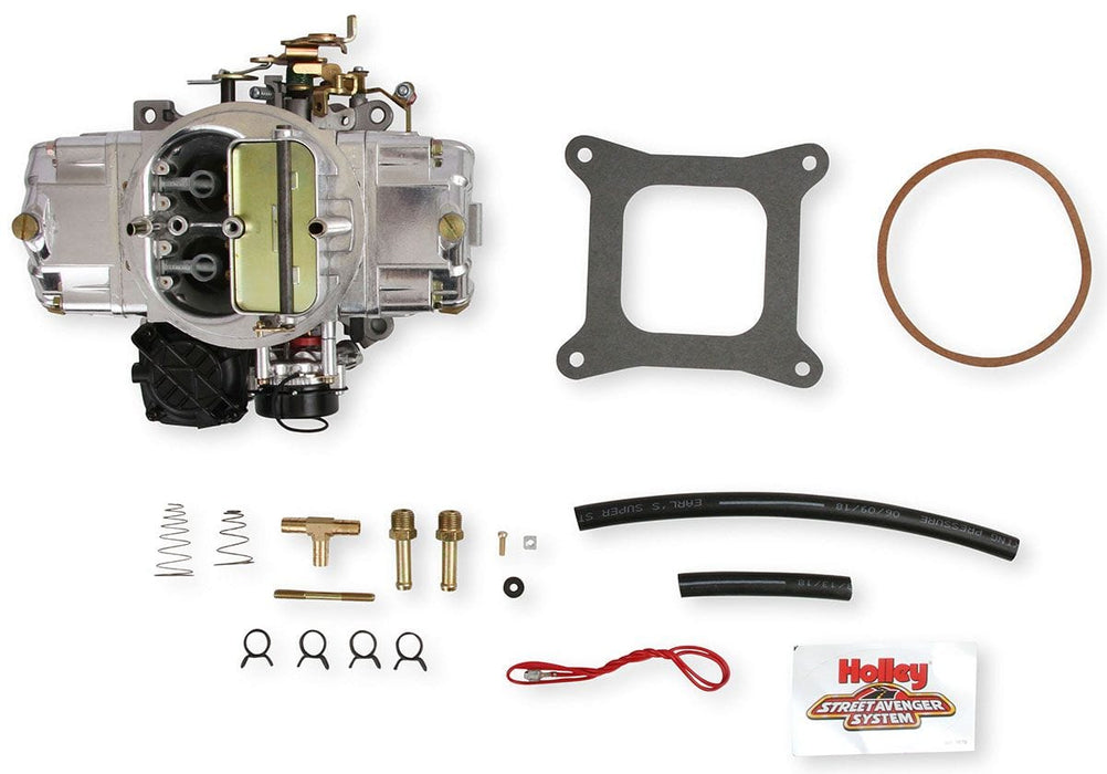 HOLLEY Vacuum Secondaries, Electronic Choke 570 CFM 4-Barrel Street Avenger System Carburettor HO0-80570 Autofit