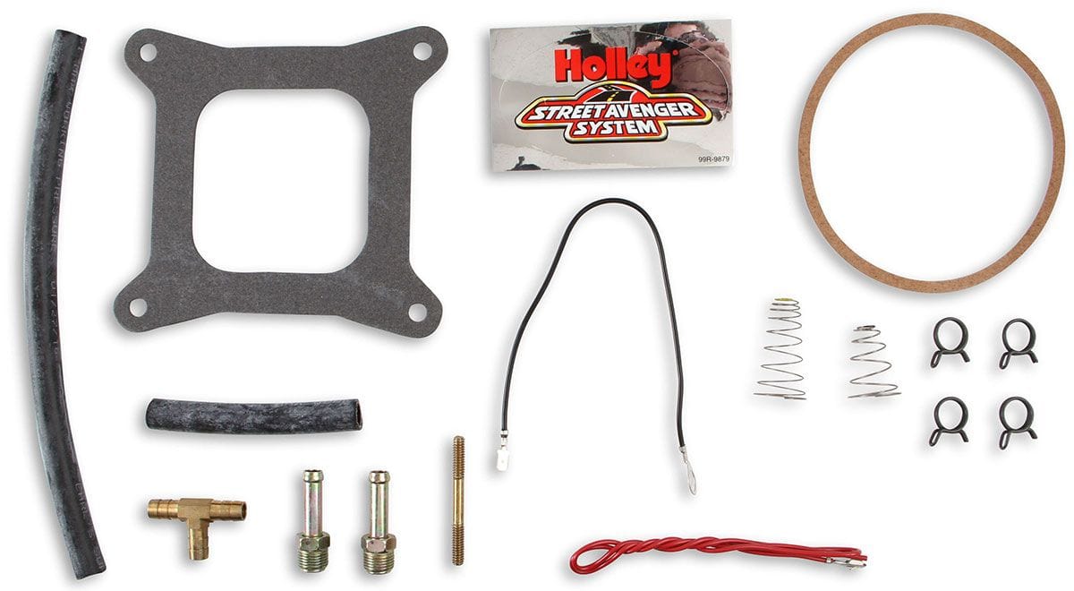 HOLLEY Vacuum Secondaries, Manual Choke 670 CFM Ultra Street Avenger Four Barrel Carburettor - Black HO0-86670BK Autofit