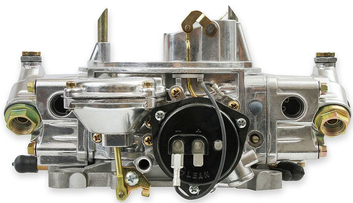 HOLLEY Vacuum Secondary. Electric Choke, 4160 Series 600 CFM 4-Barrel Aluminium Street Carburettor HO0-80458SA Autofit