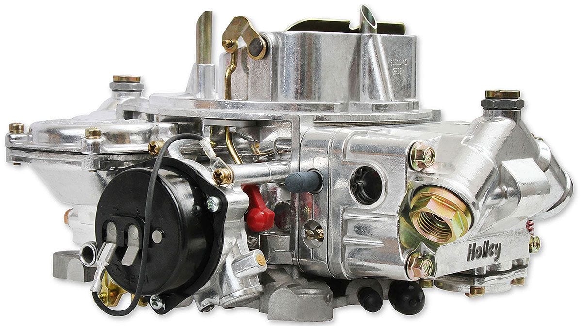 HOLLEY Vacuum Secondary. Electric Choke, 4160 Series 600 CFM 4-Barrel Aluminium Street Carburettor HO0-80458SA Autofit