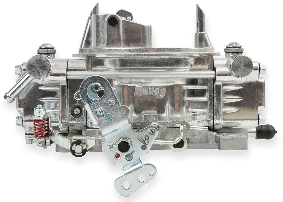 HOLLEY Vacuum Secondary. Electric Choke, 4160 Series 600 CFM 4-Barrel Street Carburettor - Shiny Finish HO0-80457S Autofit