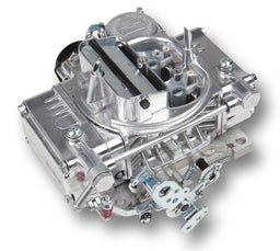 HOLLEY Vacuum Secondary. Electric Choke, 4160 Series 600 CFM 4-Barrel Street Carburettor - Shiny Finish HO0-80457S Autofit
