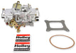 HOLLEY Vacuum Secondary. Manual Choke. 4160 Series 750 CFM 4-Barrel Street Carburettor (Silver) HO0-3310S Autofit