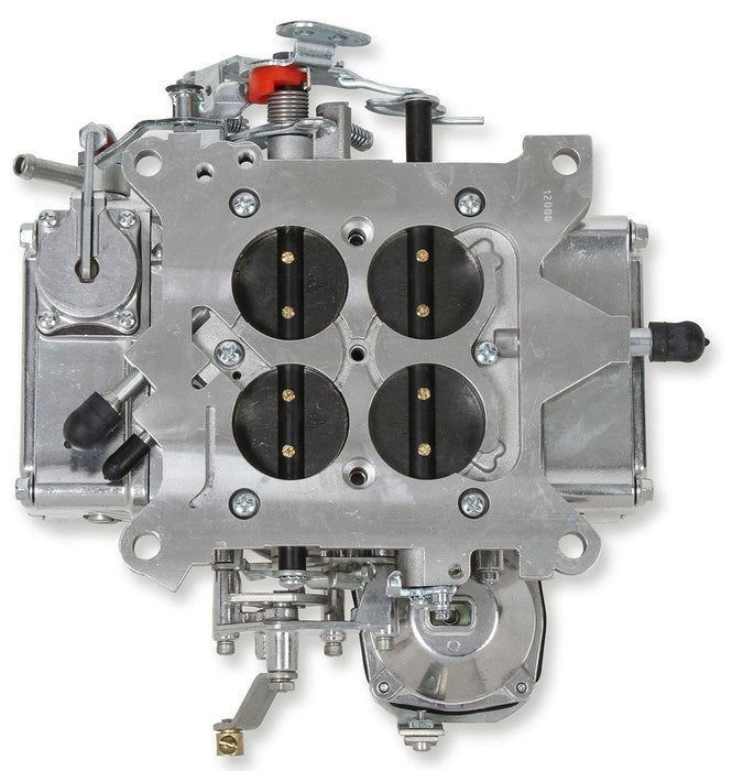 HOLLEY Vacuum Secondary. Manual Choke. 600 CFM 4-Barrel Street Carburettor (Silver) HO0-1850S Autofit