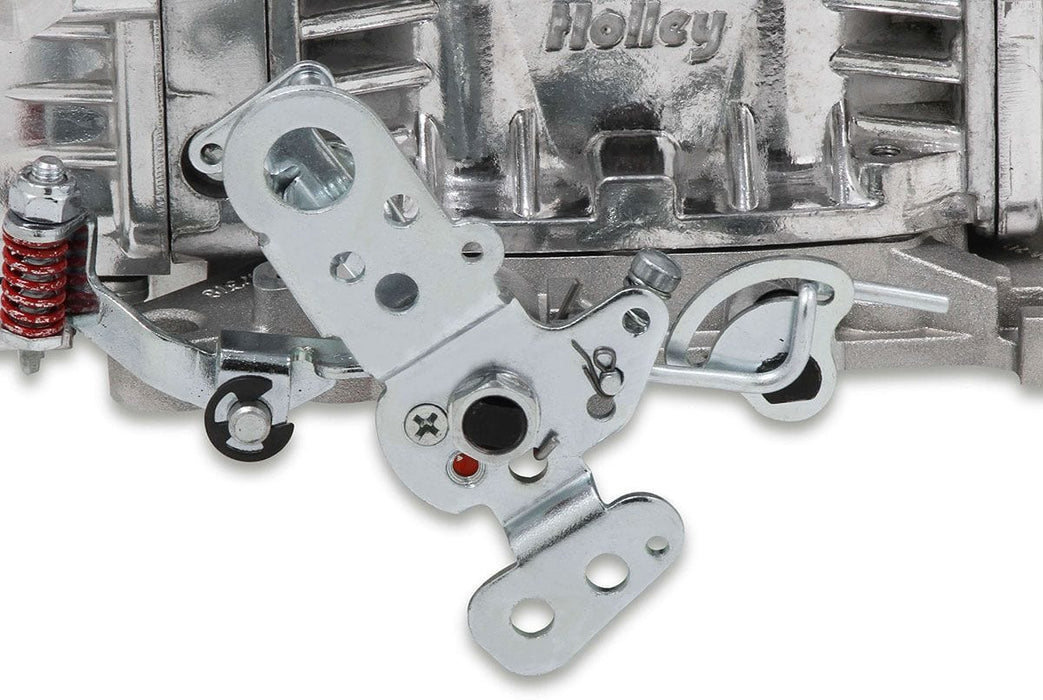 HOLLEY Vacuum Secondary. Manual Choke. 600 CFM 4-Barrel Street Carburettor (Silver) HO0-1850S Autofit