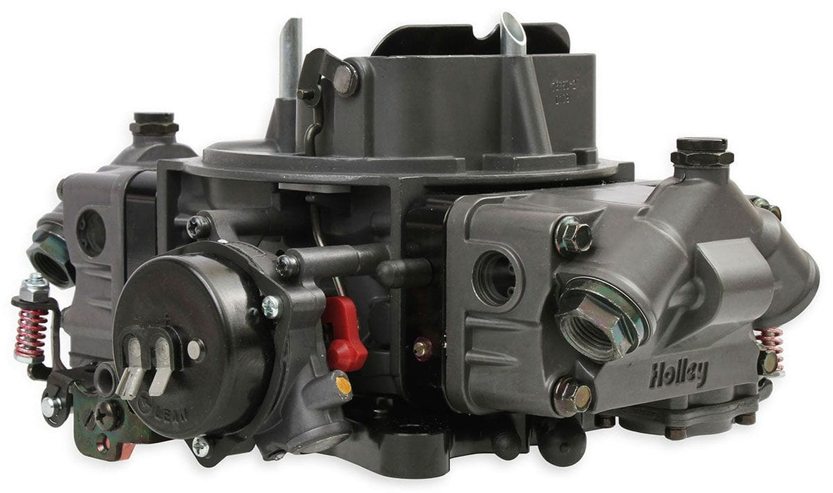 HOLLEY With Electric Choke 650 CFM Ultra Double Pumper 4-Barrel Carburettor - Hard Core Grey HO0-76650HB Autofit