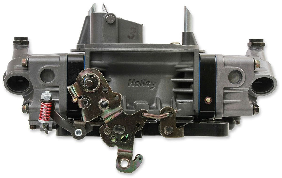 HOLLEY With Electric Choke 650 CFM Ultra Double Pumper 4-Barrel Carburettor - Hard Core Grey HO0-76650HB Autofit