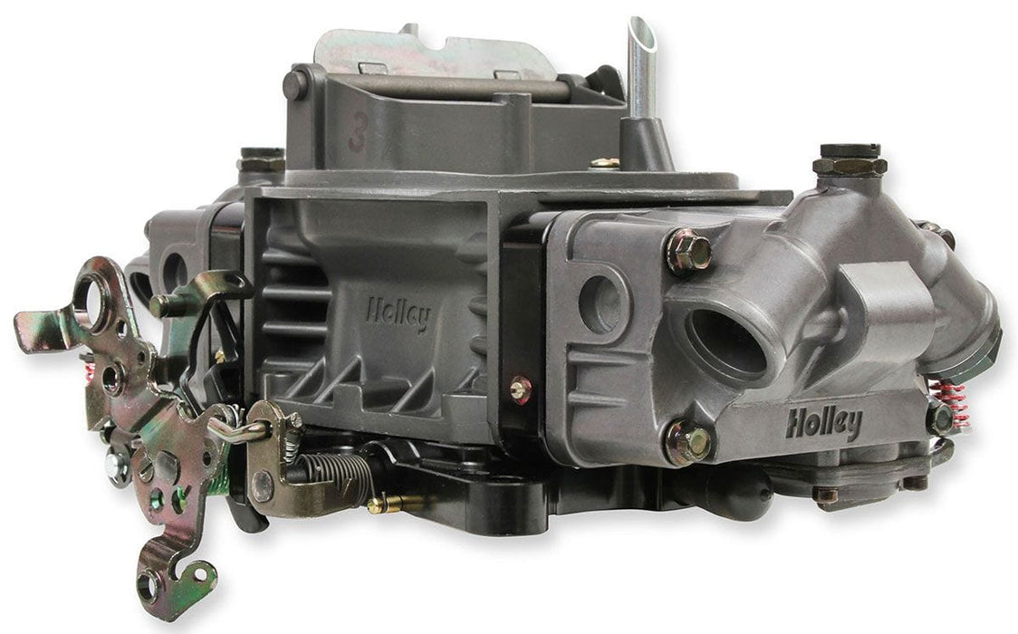 HOLLEY With Electric Choke 650 CFM Ultra Double Pumper 4-Barrel Carburettor - Hard Core Grey HO0-76650HB Autofit