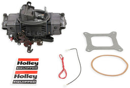 HOLLEY With Electric Choke 750 CFM Ultra Double Pumper 4-Barrel Carburettor - Hard Core Grey HO0-76750HB Autofit