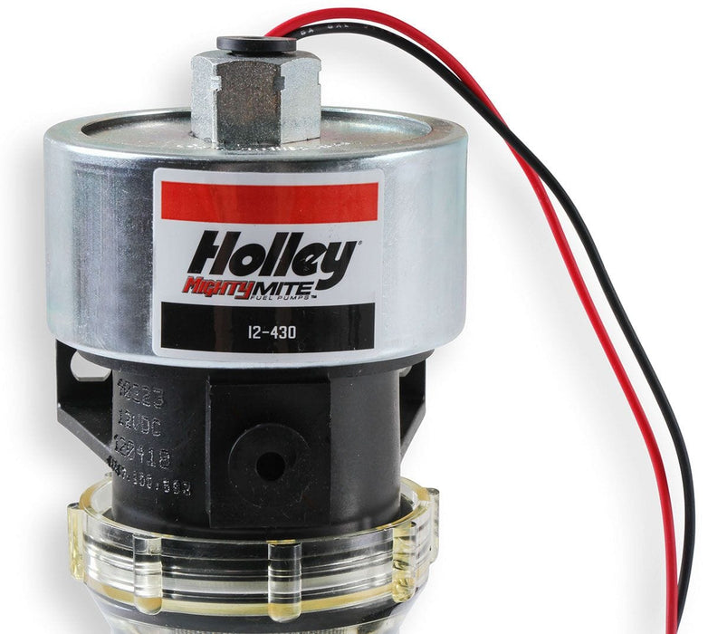 HOLLEY With Filter, 33 GPH, 9-11 PSI Mighty Mite Electric Fuel Pump HO12-430 Autofit