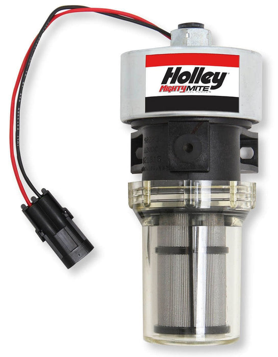 HOLLEY With Filter, 33 GPH, 9-11 PSI Mighty Mite Electric Fuel Pump HO12-430 Autofit