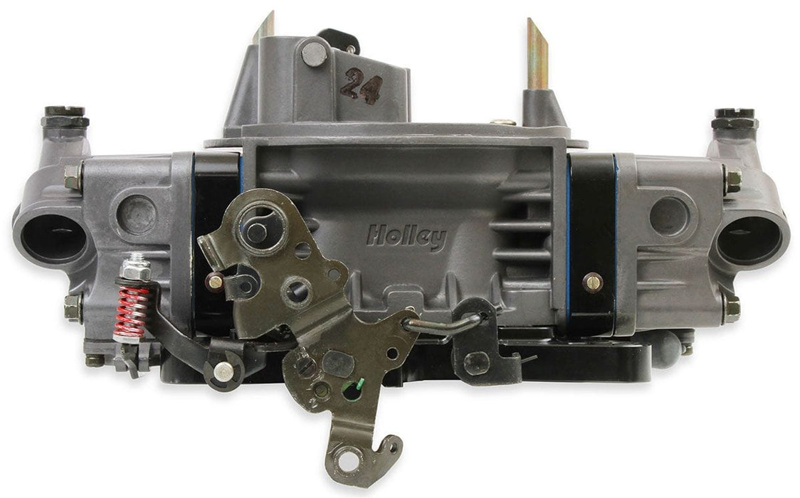 Holley With Manual Choke 750 CFM Ultra Double Pumper 4-Barrel Carburettor - Hard Core Grey HO0-76751HB Autofit