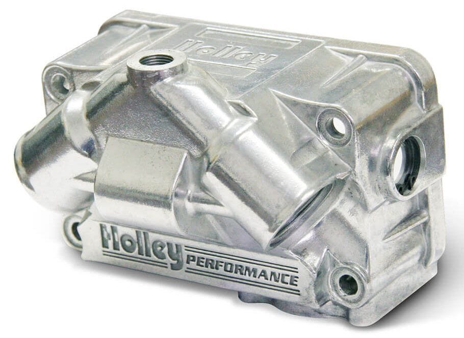 HOLLEY With Pump Provisions, Polished, Suit 4150, 4160 models, Gaskets Inclu Holley Aluminium Center Hung Fuel Bowl Kit - Secondary HO134-73S Autofit