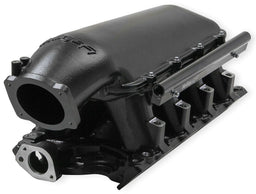 HOLLEY Works with 95mm-105mm GM LS Throttle Bodies Ford 351 Windsor Hi-Ram EFI Manifold - Black HO300-241BK Autofit