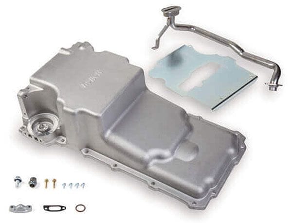 HOLLEY Xtra Front Clearnace Pan, Suit 1955-87 GM/Muscle Car/Classic Car/Truc Holley GM LS Retro-fit Oil Pan HO302-2 Autofit