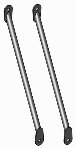 HRP J&J Style, 1 Hole Mount Nose Wing Rear Bracket 9" Rise HRP-8114-JJ9 Autofit