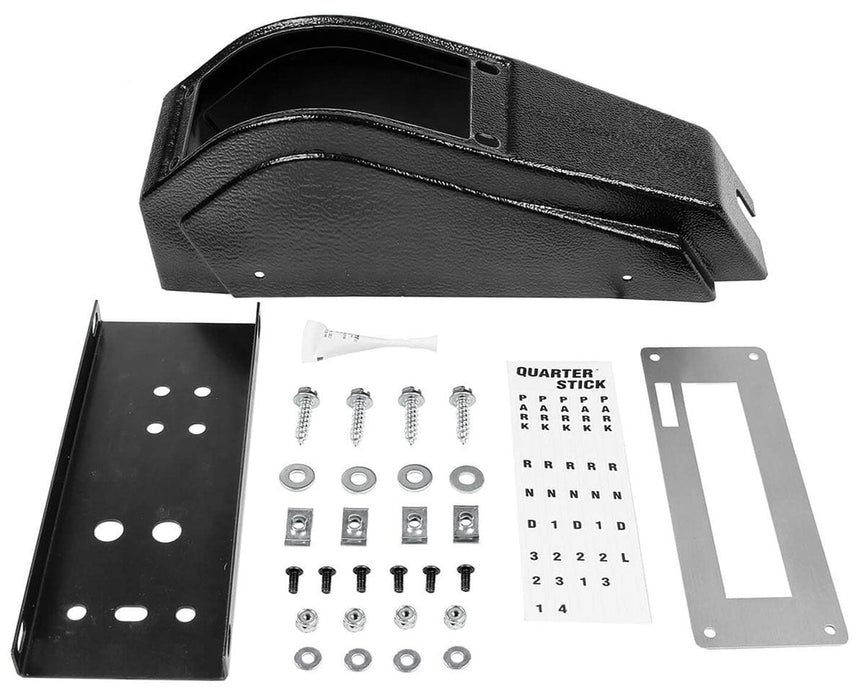 HURST Black Plastic Cover Kit For Quarter Stick Shifter Quarter Stick Shifter Cover Kit HU1300055 Autofit