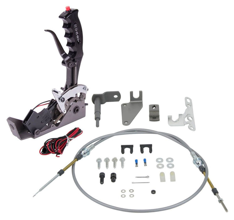 HURST Black Suit GM Powerglide With Forward & Reverse Pattern Pistol Grip Quarter Stick Shifter HU3162002 Autofit