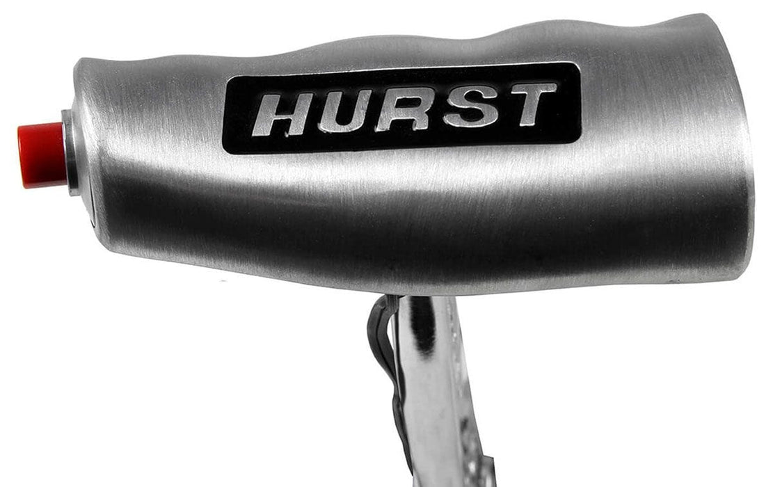 HURST Brushed Finish, Universal fitment with metric and SAE adapters Universal Hurst T-Handle with 12 volt Button HU1530010 Autofit
