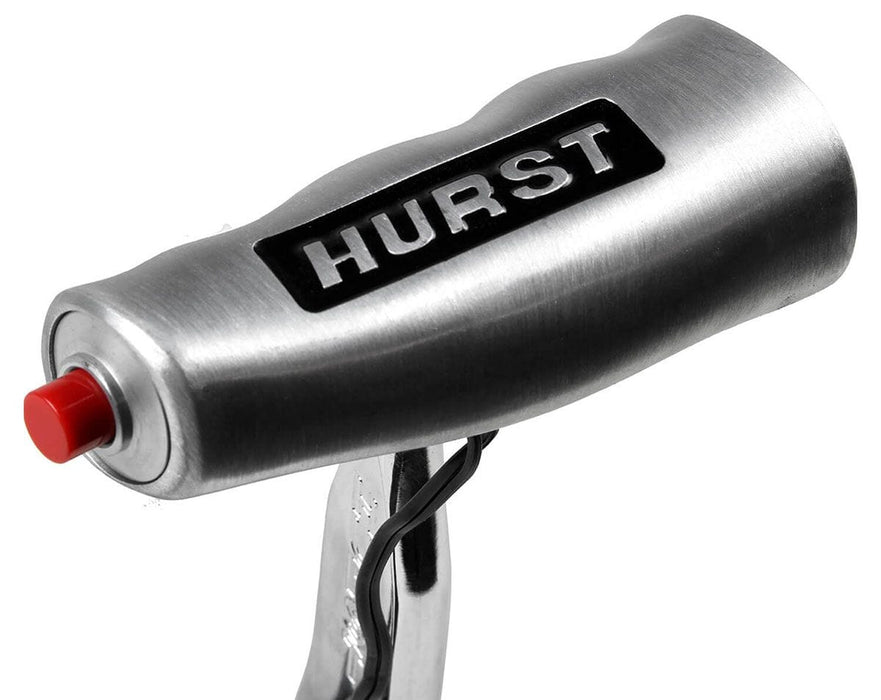 HURST Brushed Finish, Universal fitment with metric and SAE adapters Universal Hurst T-Handle with 12 volt Button HU1530010 Autofit