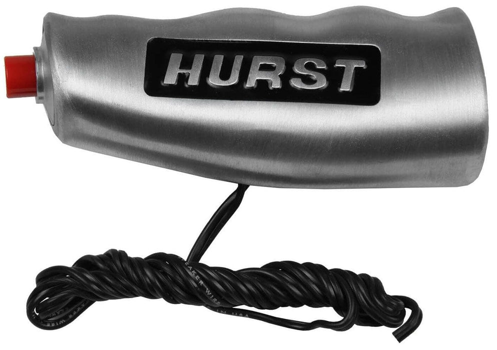 HURST Brushed Finish, Universal fitment with metric and SAE adapters Universal Hurst T-Handle with 12 volt Button HU1530010 Autofit