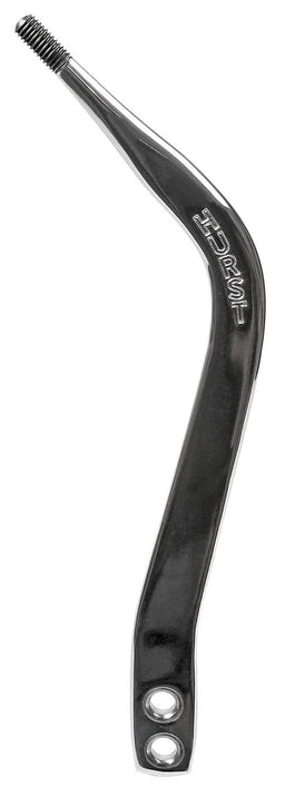 HURST Chrome Double bend 11.12" Length, 3/8" Thread Replacement Shifter Stick HU5387236 Autofit